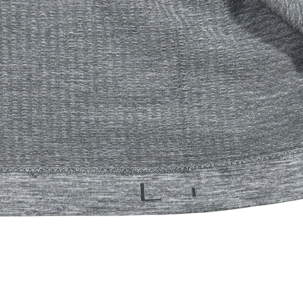 Lululemon Metal Vent Tech‎ 2.0 Shirt Men's Large Gray Live In Practice Gym Run - Picture 3 of 8